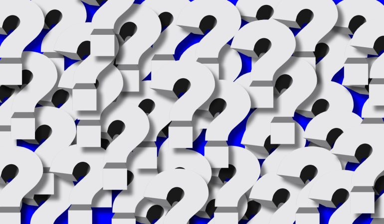 Question marks